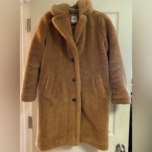 Gap Faux Fur Brown Winter Jacket